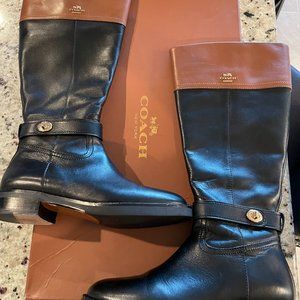 Authentic Women's Coach riding boots size 8